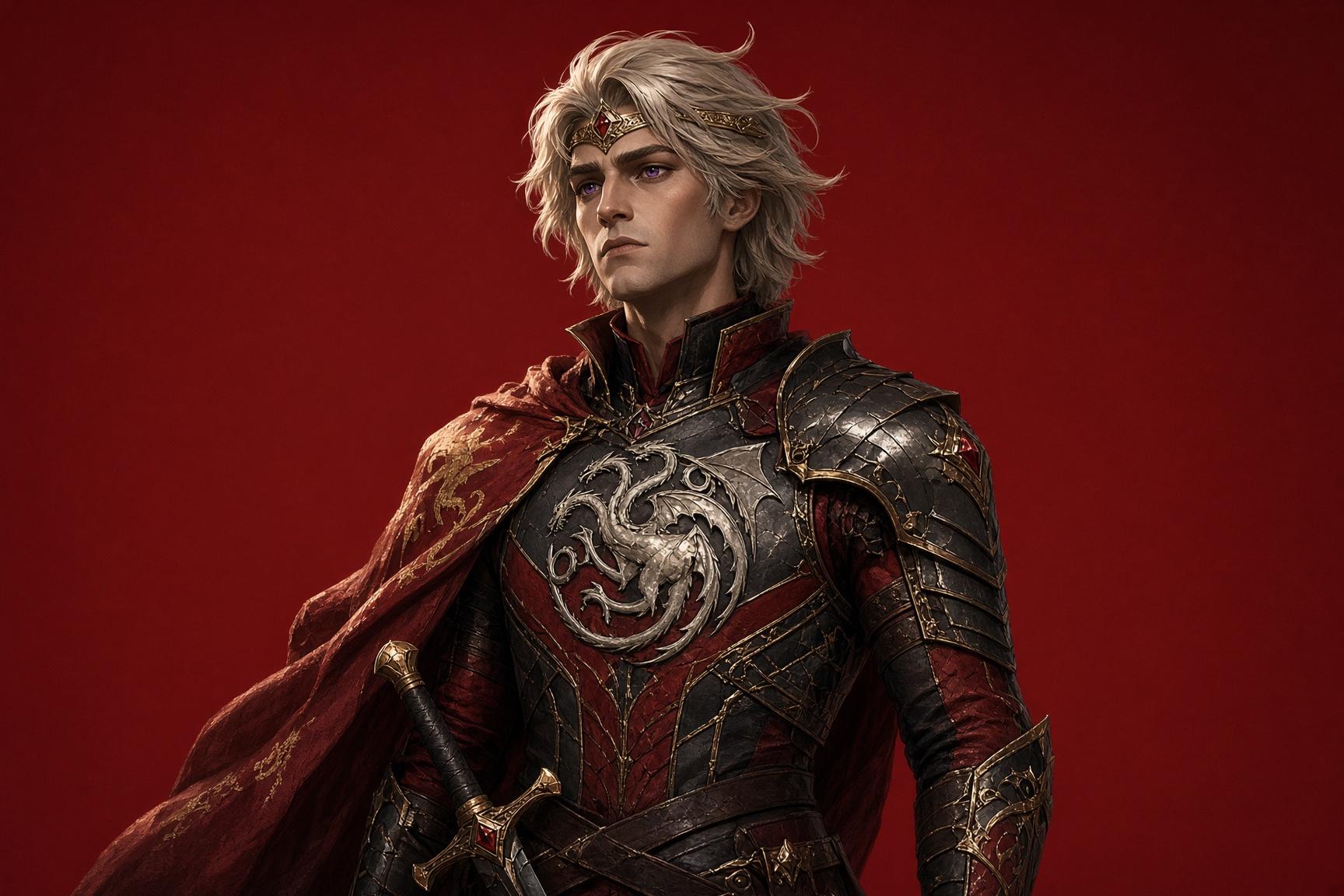 Portrait of Aegon Targaryen