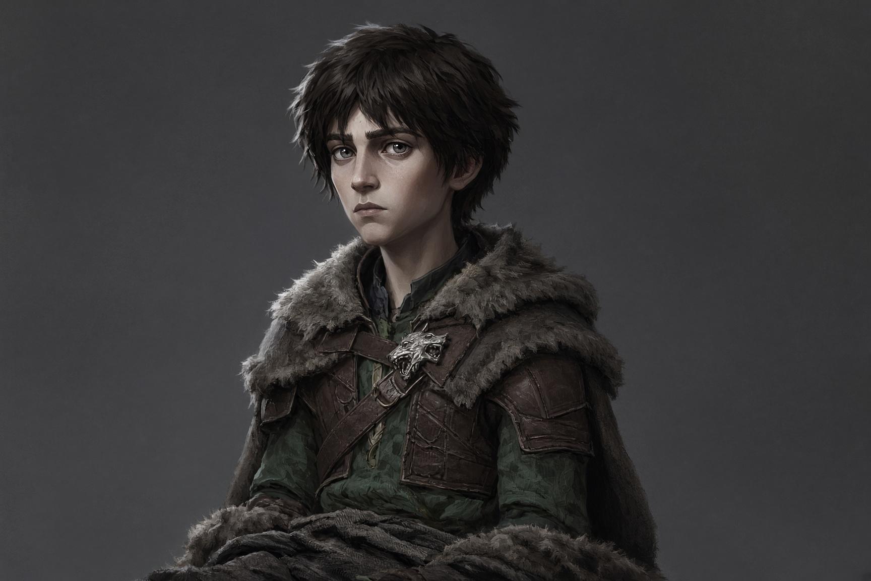 Portrait of Bran Stark