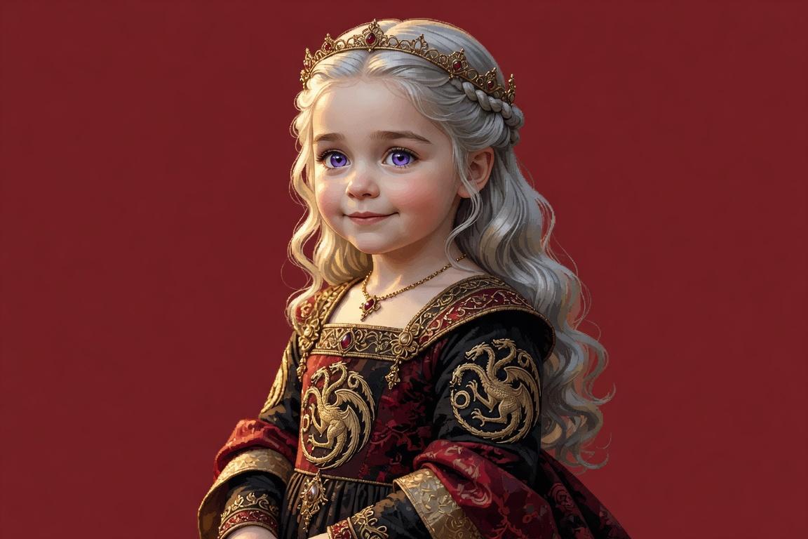 Portrait of Daenerys Targaryen