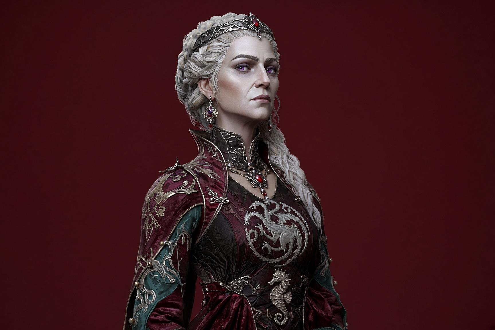 Portrait of Rhaenys Targaryen