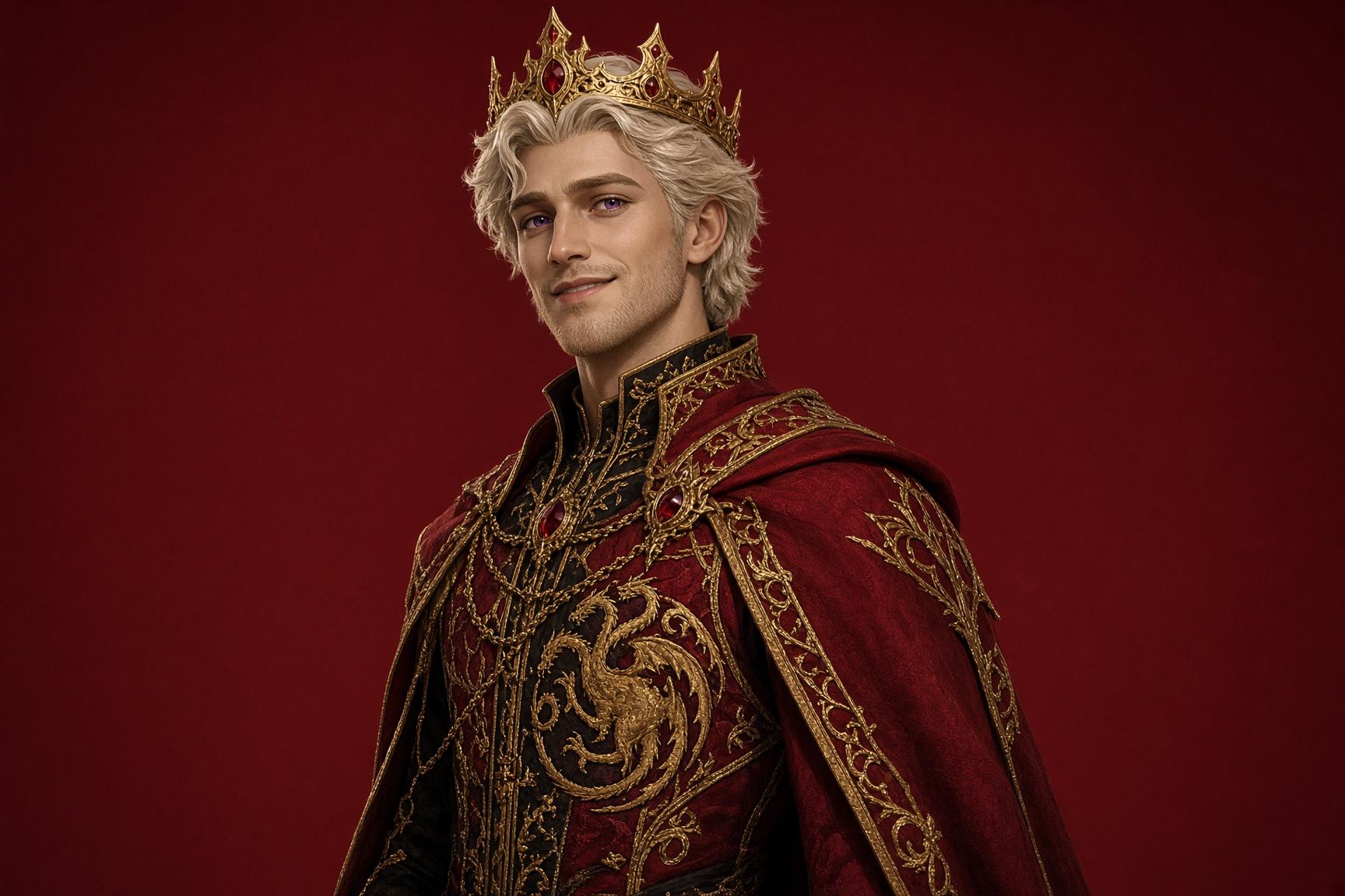 Portrait of Viserys I Targaryen
