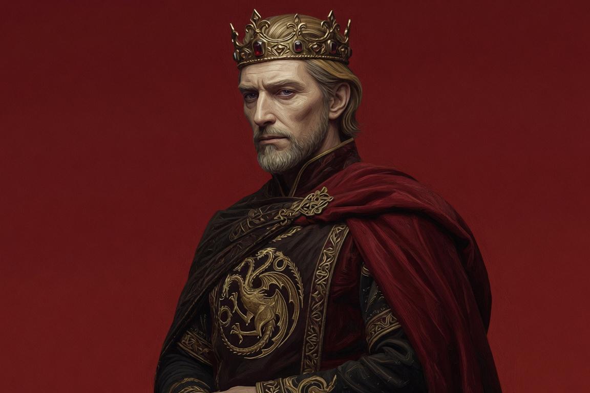 Portrait of Viserys II Targaryen