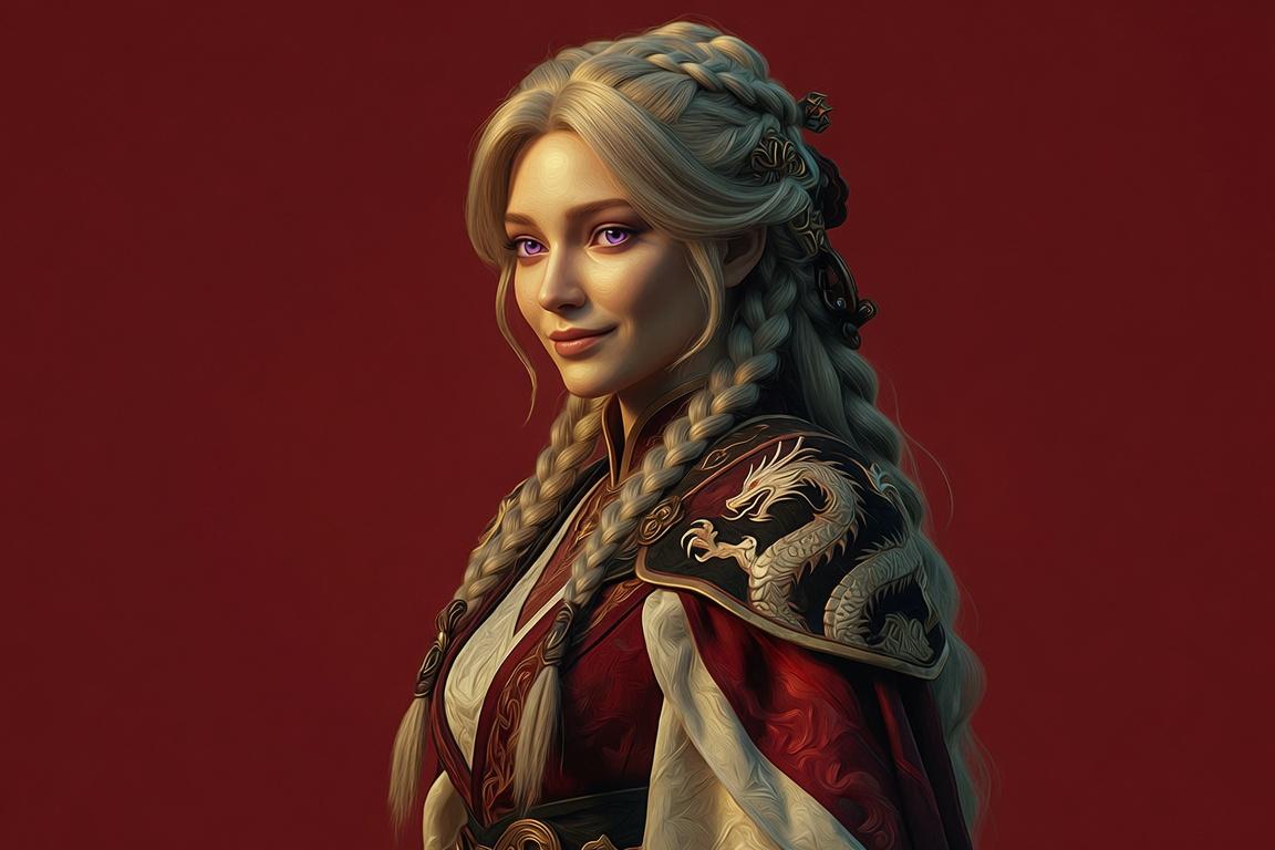 Portrait of Daenerys Targaryen