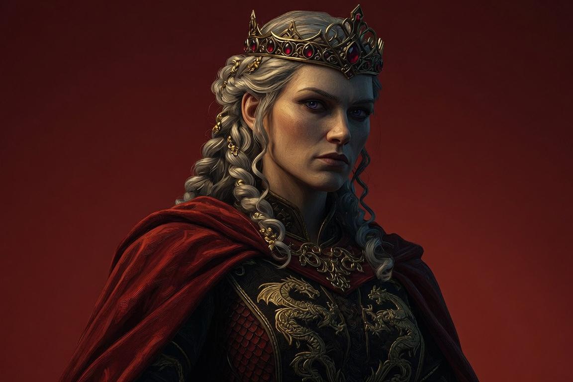 Portrait of Rhaenyra Targaryen